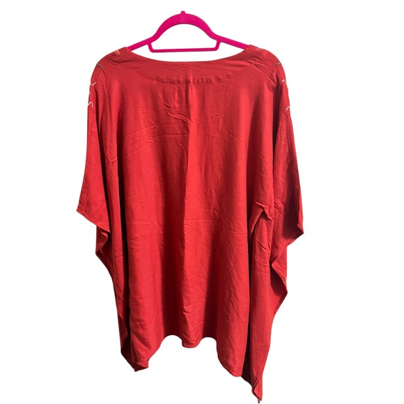 Judith March Gypsy Knot Embroidered Poncho Top Womens M Boho Festival
Multicolor - Picture 3 of 7
